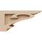 Ekena Millwork 4"W x 8"D x 4"H Wide Mayflower Rough Cedar Woodgrain TimberThane Corbel, Primed Tan CORUR04X08X04MAYRCPR - alternate 4